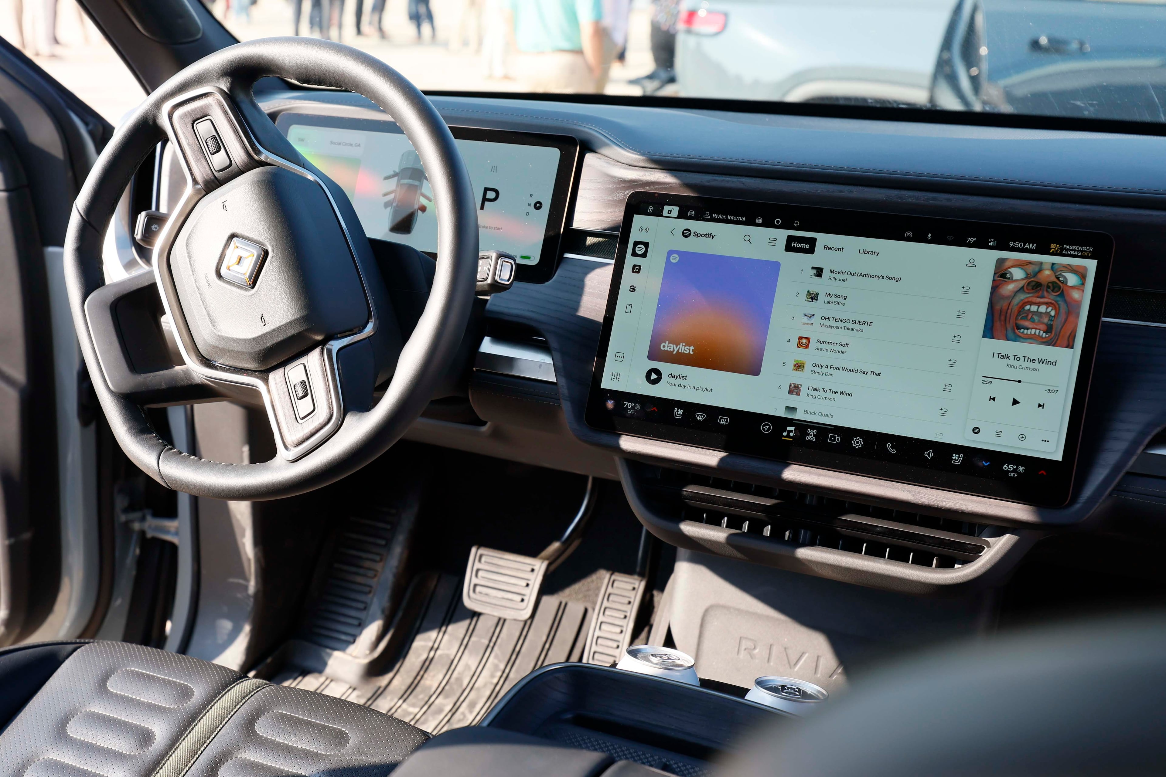 New vehicles, whether fully electric or gas-powered, are expected to feature robust technology systems that incorporate everything from self-driving features to safety sensors. (Miguel Martinez/AJC)