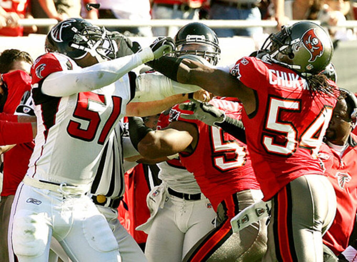 Falcons take on the Buccaneers