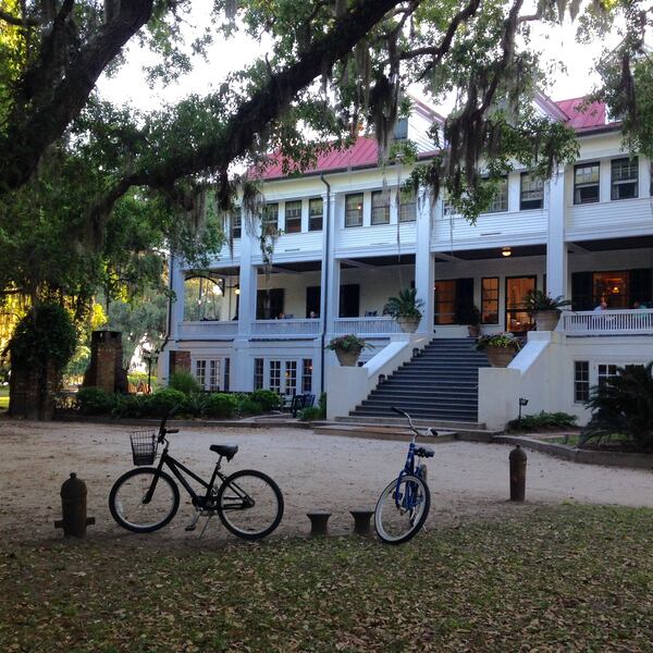 The Greyfield Inn, built by the Carnegies, is a luxury inn on Cumberland Island. (Suzanne Van Atten for the AJC)
