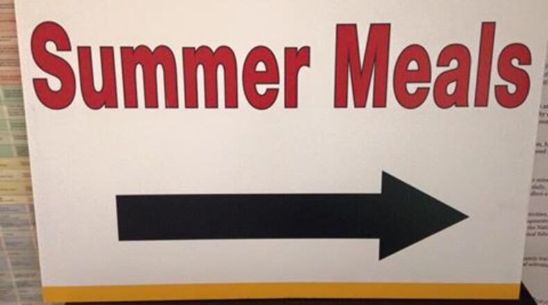 The city of Atlanta’s Summer Food Program runs through July 27. CONTRIBUTED