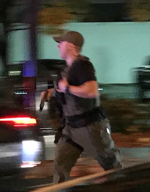 Atlanta police officers chased the three suspects in their patrol cars and on foot in northwest Atlanta. (Photo: Channel 2 Action News)