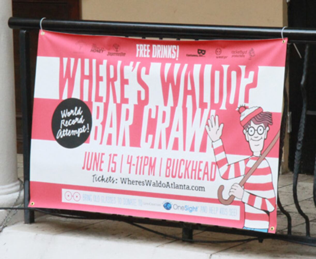 Where's Waldo Atlanta bar crawl