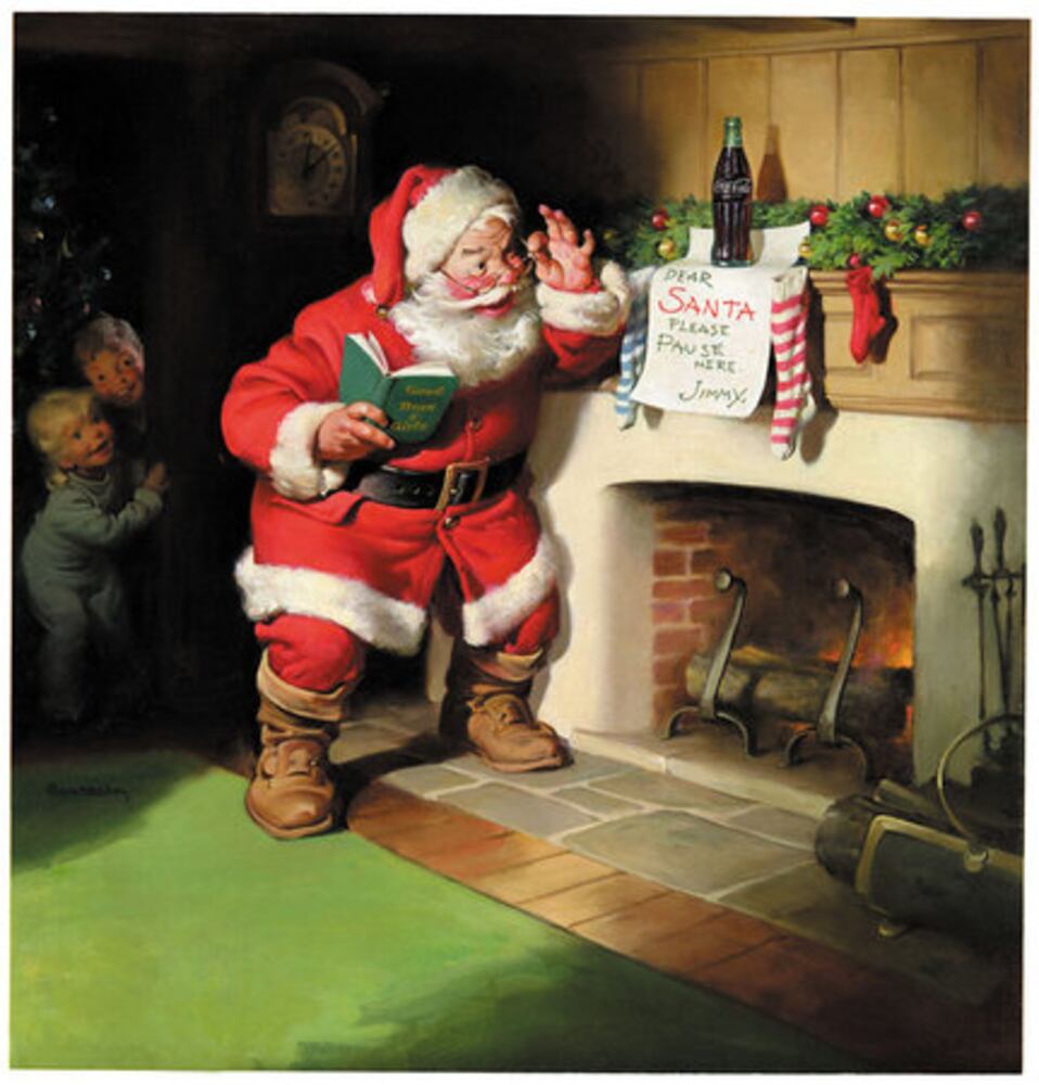 Coke helped cement modern Santa image