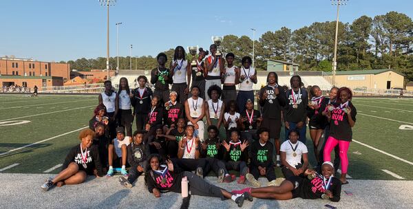 The Hughes boys track team is going for its fourth straight state championship in 2026 at the UGA Track. (Courtesy of Roland Colvin)