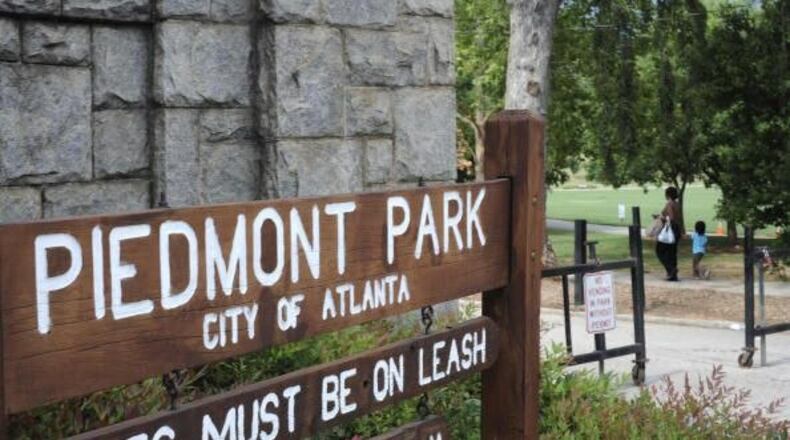 Atlanta police are investigating after a man was shot along the walking path inside Piedmont Park late Tuesday night.