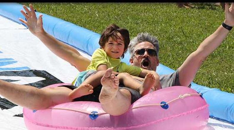 Roswell will host its Slip-n-Slide Extravaganza on three different days this summer. The event is free.