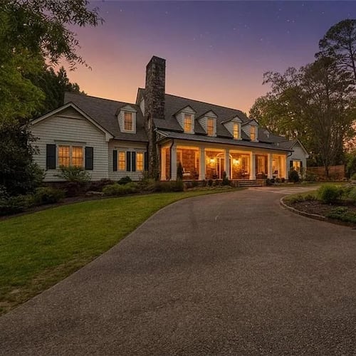 Josh Brolin's home in Sandy Springs was put on sale in April 2026 for $4,999,000. He and his wife, Kathryn, purchased the home for $3.25 million in 2020 but have done extensive interior renovations. (Courtesy of Jacob Bean)