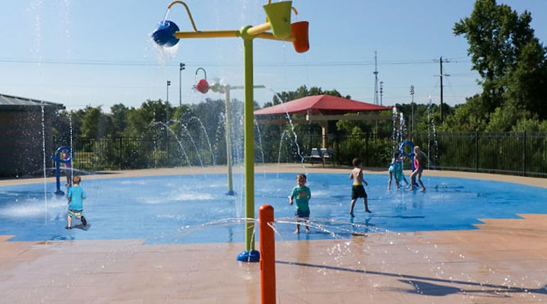 The Forsyth County Splash Pad will be open June 5 through Sept. 7 at Old Atlanta Park. FORSYTH COUNTY PARKS & RECREATION