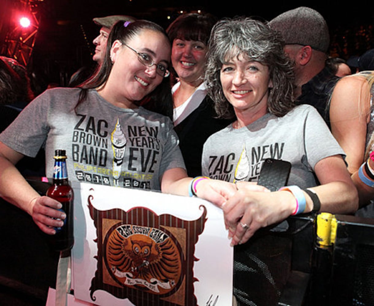 Zac Brown Band's New Year's Eve show at Philips Arena