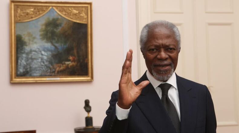 Kofi Annan, the Secretary-General of the United Nations from 1997 to 2006, died Saturday in Switzerland.