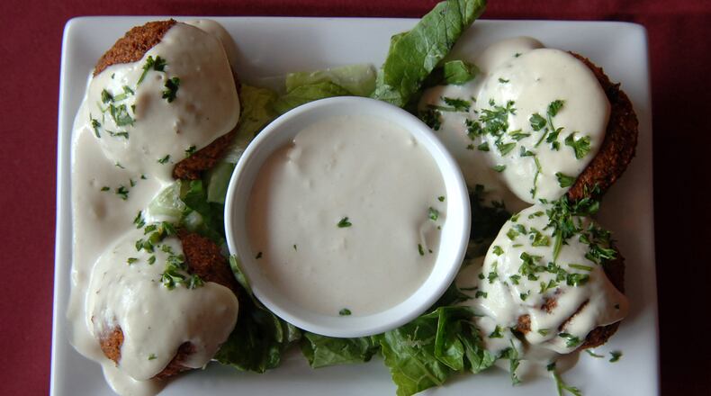 Falafel at Mezza Lebanese Bistro. (BECKY STEIN/Special)