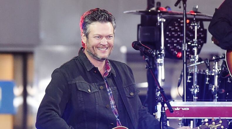 Blake Shelton heads to Philips Arena on March 8. Photo: Getty Images
