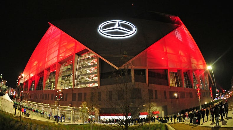 Mercedes-Benz Stadium, which hosted the Super Bowl this year, will host the Final Four next year.