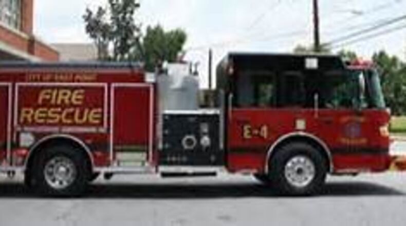 Most of the funding for East Point fire equipment came from the Assistance to Firefighters Grant Award.