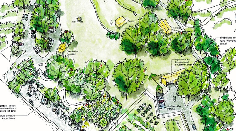 Alpharetta has updated the concept plan for Old Rucker Park and now needs public feedback at a series of public forums. COURTESY CITY OF ALPHARETTA