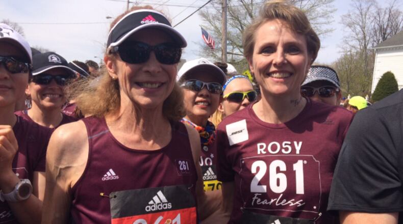 In 1967, Kathrine Switzer, now 70, was the first woman to officially run the all-male Boston Marathon. Fifty years later, she's back at the starting line.