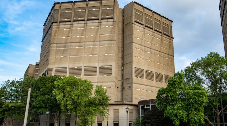 Three inmates escaped Sunday from the DeKalb County Jail, shown in this file image from 2023, and were apprehended late Monday in Florida. (Jenni Girtman for the AJC)