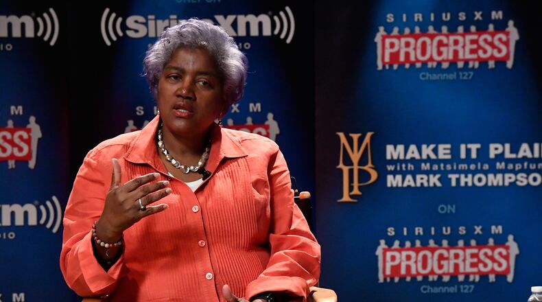 DNC Chair Donna Brazile earlier this week in Washington, DC. (Photo by Larry French/Getty Images for SiriusXM)