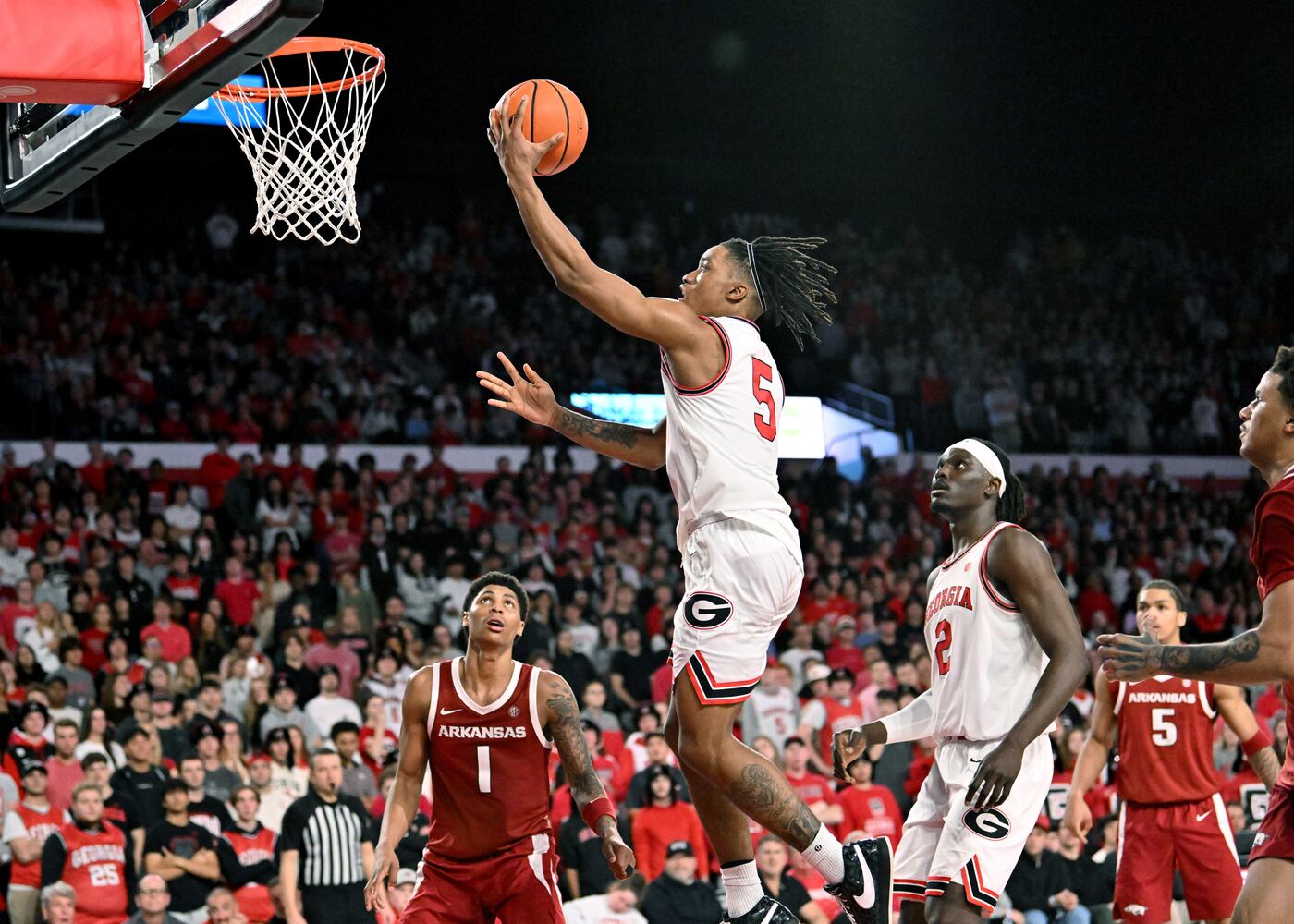 Georgia basketball vs. Arkansas