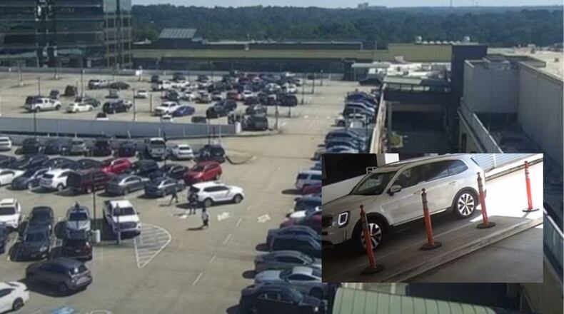 Sunday's shooting happened around 3 p.m. in the Lenox Square parking lot.