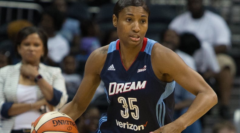 Forward Angel McCoughtry was the Dream's top pick in 2009.