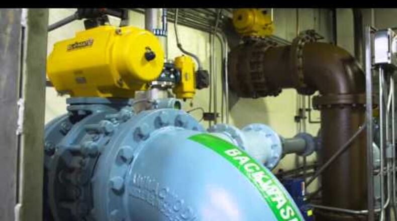 Roswell’s new water treatment plant opened this year, replacing a facility dating to 1935. CITY OF ROSWELL.