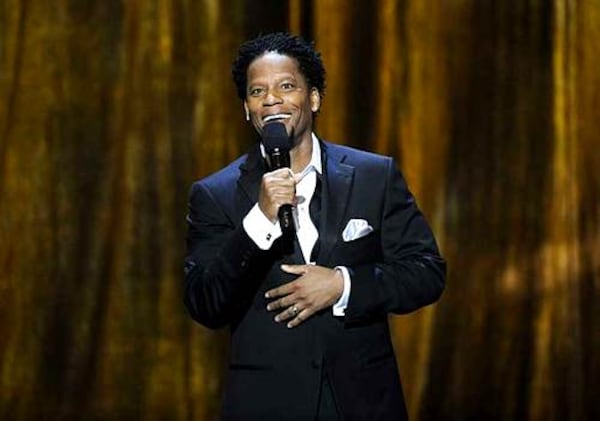 D.L. Hughley, pictured hosting the 39th NAACP Image Awards in 2008, may be best known as one of the four comedians who toured together as "The Original Kings of Comedy." Performances during the tour were filmed by Spike Lee and turned into a hit stand-up special/documentary in 2000. (Kevork Djansezian/AP 2008)

