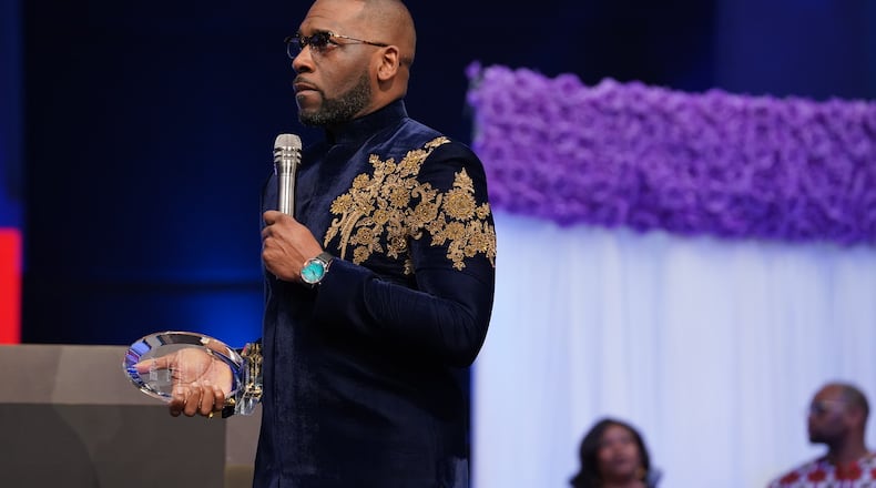Senior Pastor Jamal H. Bryant at New Birth Missionary Baptist Church in Stonecrest.