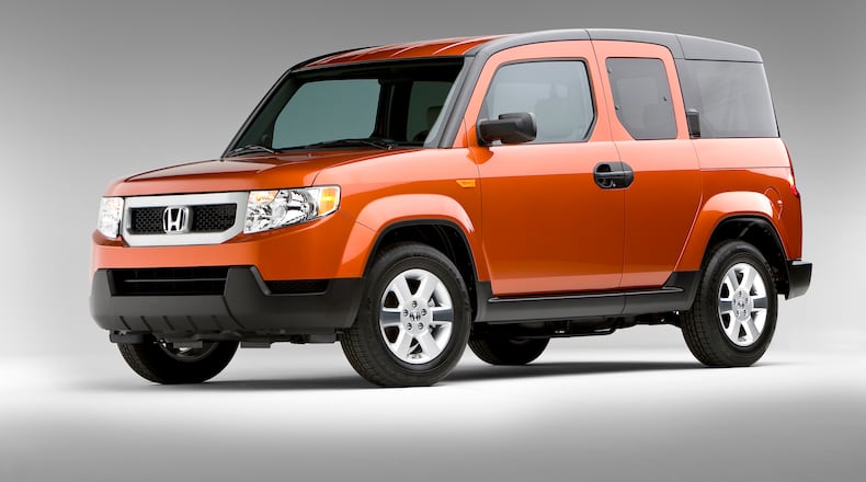 A 2011 Honda Element. Photo courtesy of Honda