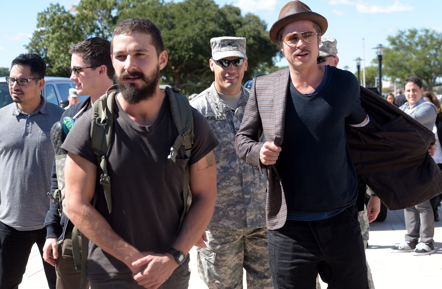 Special screening of 'Fury', a World War II era movie