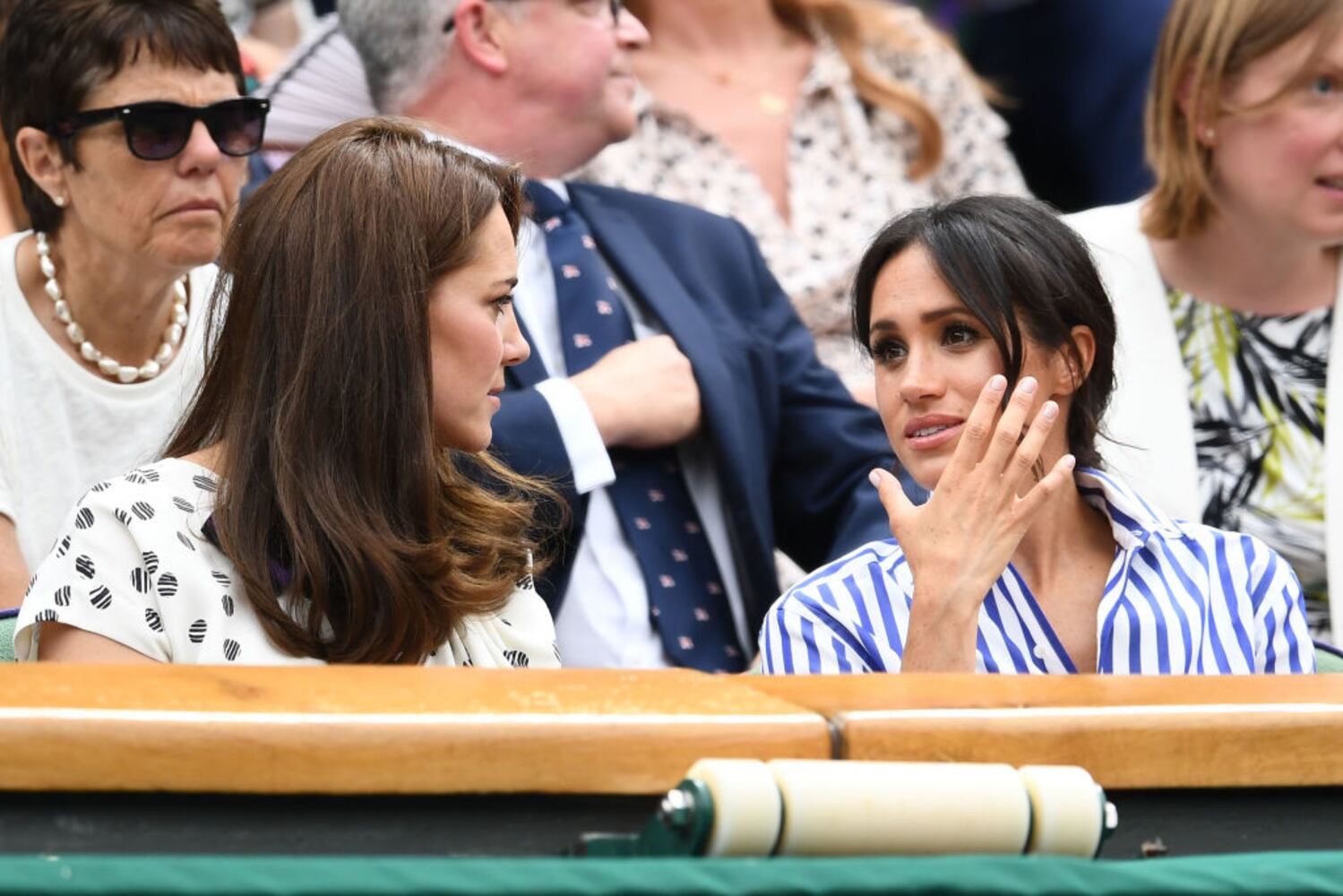 Photos: Meghan Markle, Kate Middleton attend Wimbledon
