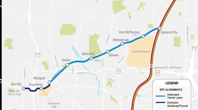 The change will now have a ramp to connect to the Barge Road park-and-ride lot.