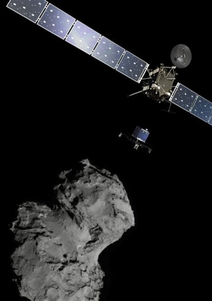 Rosetta Mission and comet landing