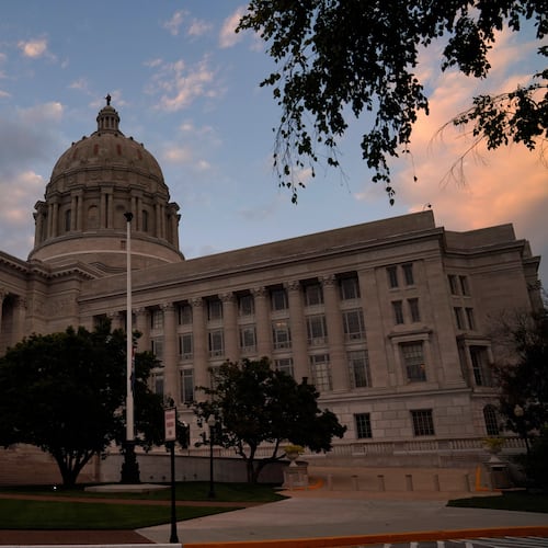 FILE - The Missouri State Capitol is seen, Sept. 16, 2022, in Jefferson City, Mo. (AP Photo/Jeff Roberson, File)