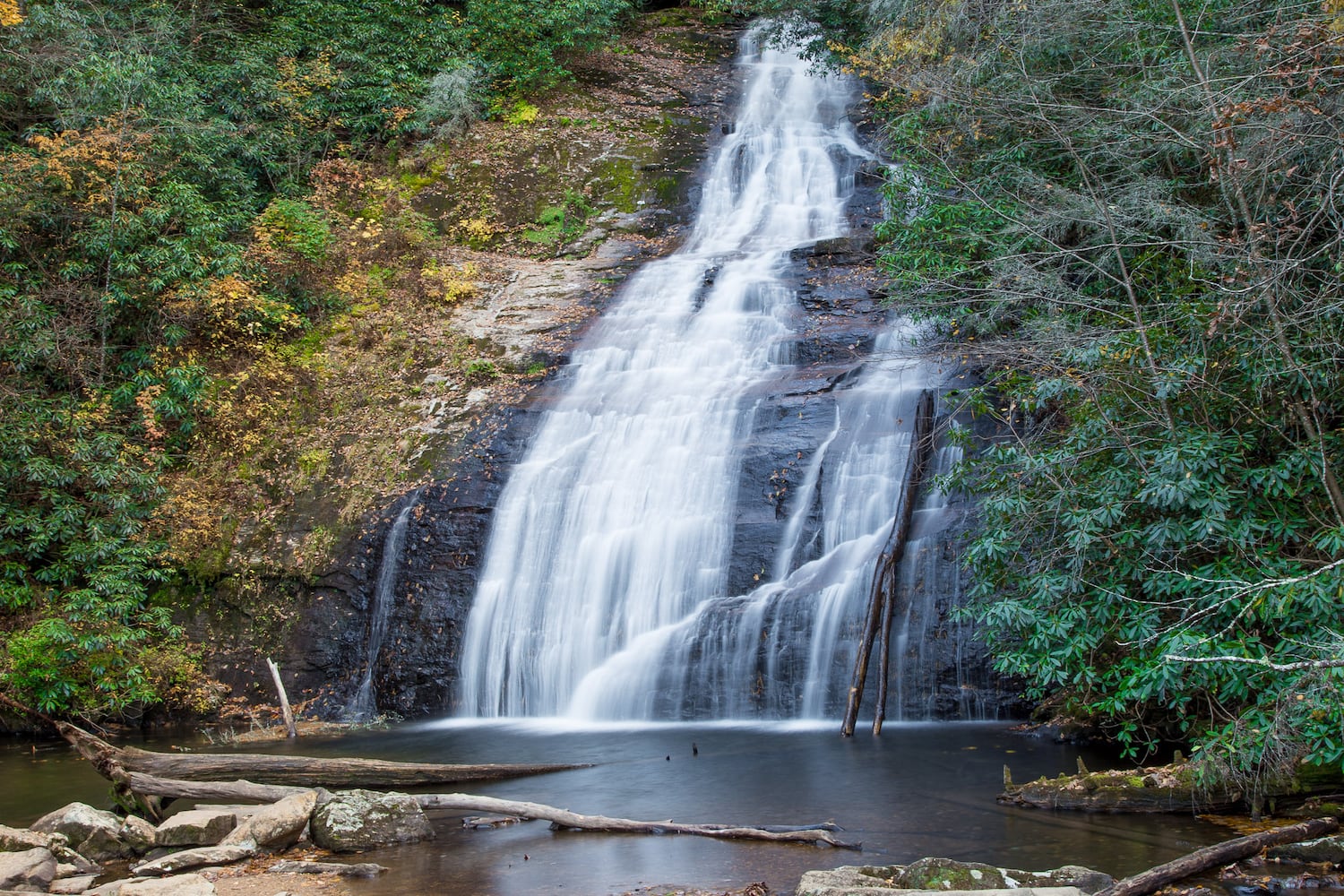 Upper Helton Creek Falls