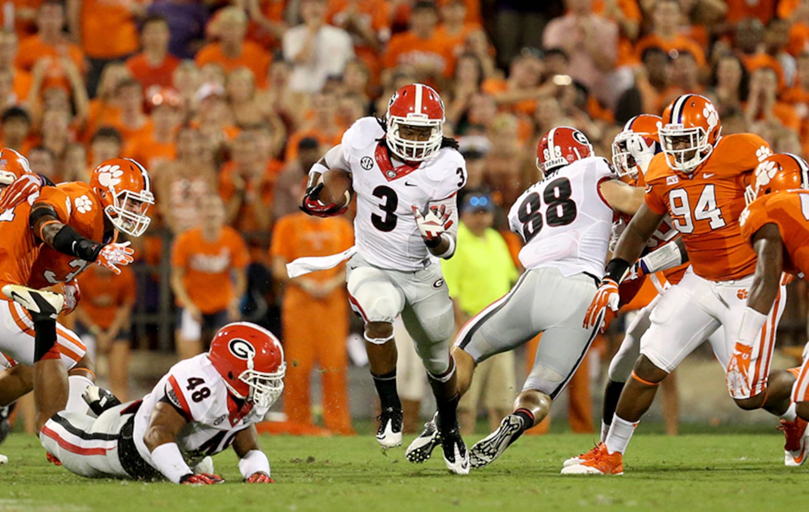 Aug. 31, 2013: Georgia at Clemson