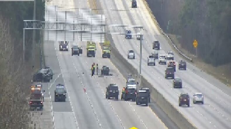 The five people involved in the wreck are stable.