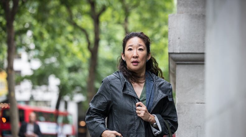 Sandra Oh plays an MI5 agent in BBCA's popular "Killing Eve." CREDIT: BBCA