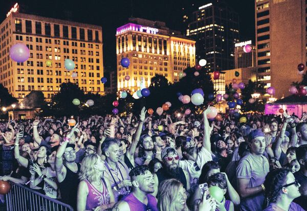 Downtown Nashville is expected to be hopping Labor Weekend when the Georgia-Vanderbilt football game highlights a weekend that will include the Live on the Green music festival. (Live on The Green)