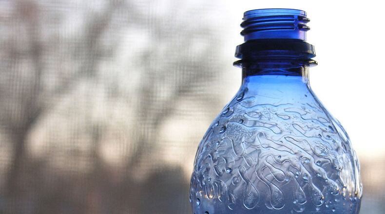 File photo of a water bottle