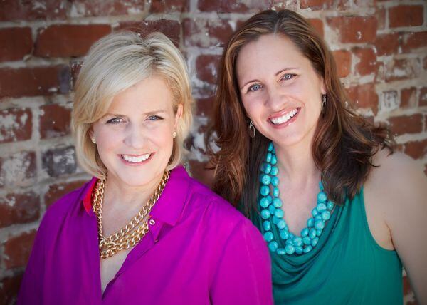 Atlanta Food & Wine Festival co-founders Dominique Love and Elizabeth Feichter celebrate the festival’s fifth year. CONTRIBUTED BY NICOLE LOVE