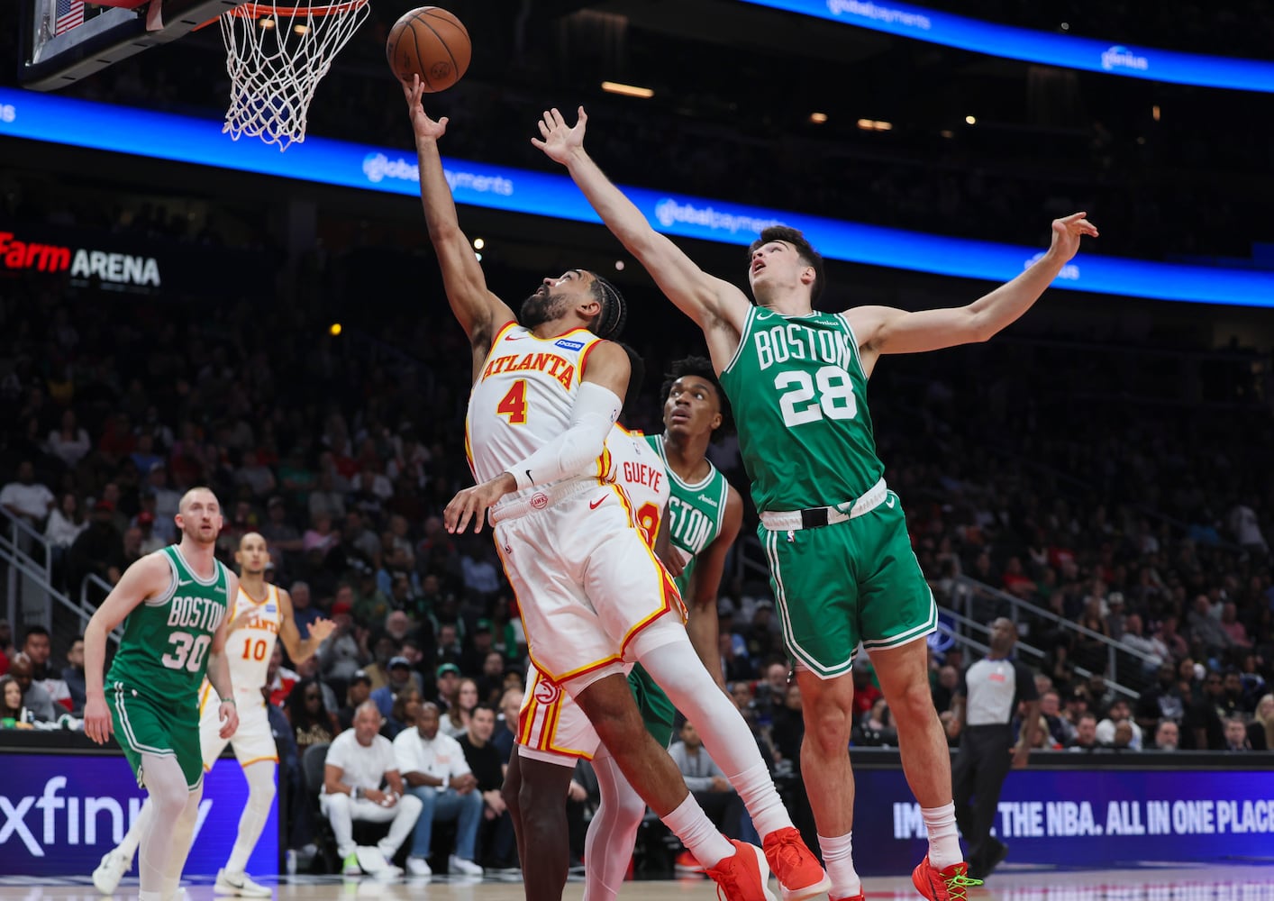 Atlanta Hawks host the Boston Celtics