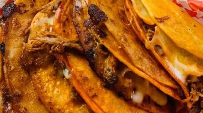 Birria tacos from Slapping Tacos. / Courtesy of Slapping Tacos
