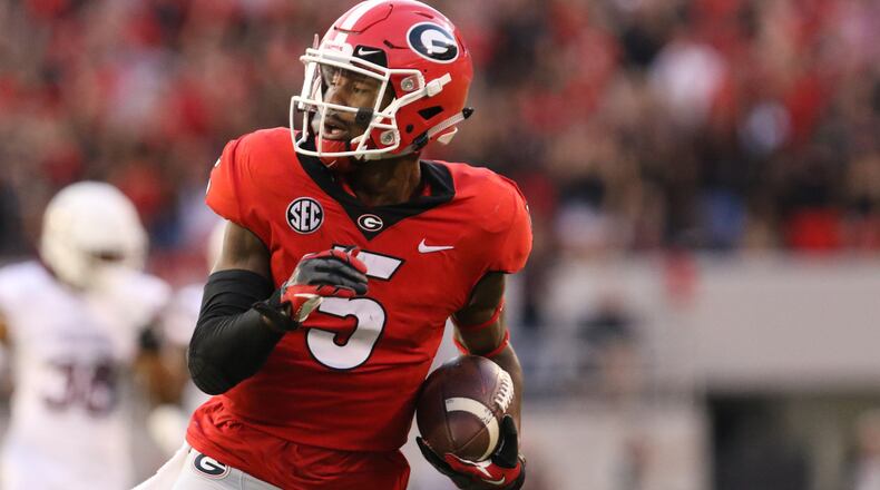 Georgia receiver Terry Godwin is expected to return to action Saturday against South Carolina.