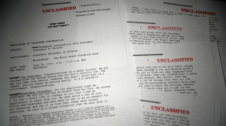 FILE PHOTO: The whistleblower who set off the impeachment inquiry into President Donald Trump has sought federal witness protection because they fear for their safety.