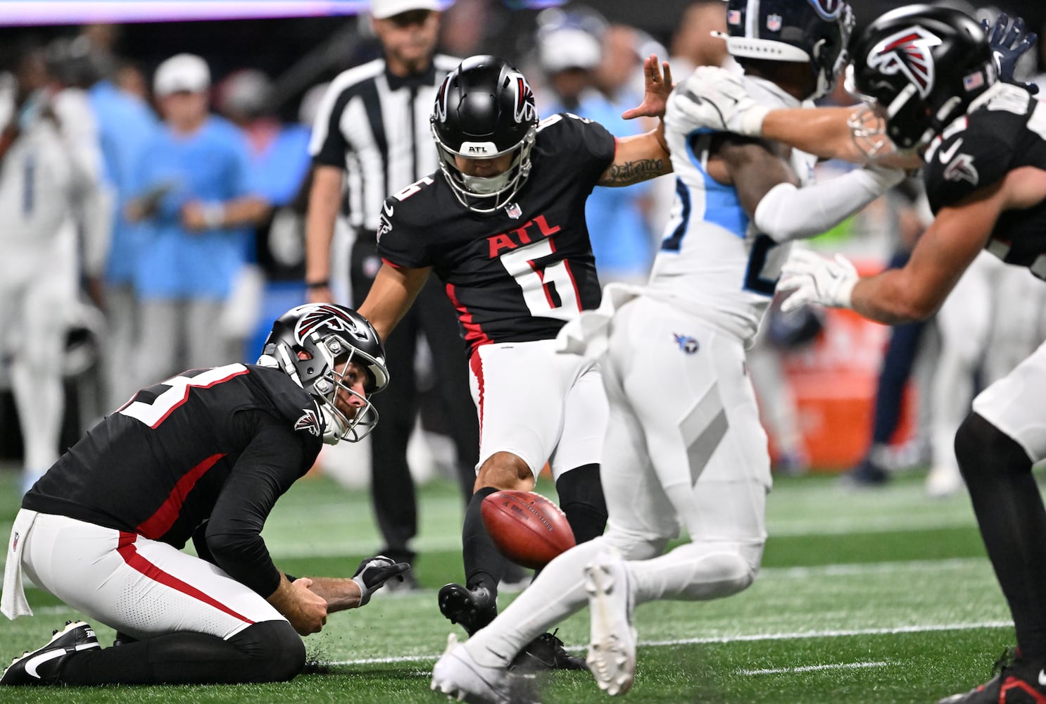 Falcons exhibition game vs. Titans