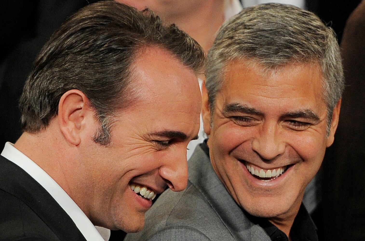 Jean Dujardin, George Clooney