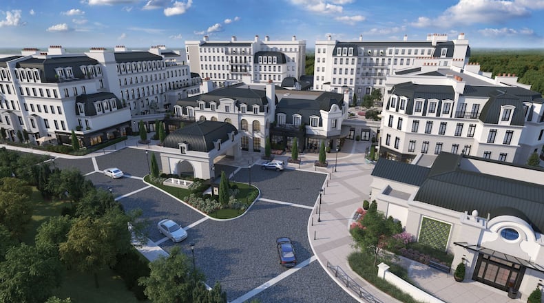 A $300 million luxury senior living home is planned in Buckhead as early as 2020. The property, Corso Atlanta, will be located on Howell Mill Road. (Rendering provided by Corso Atlanta)