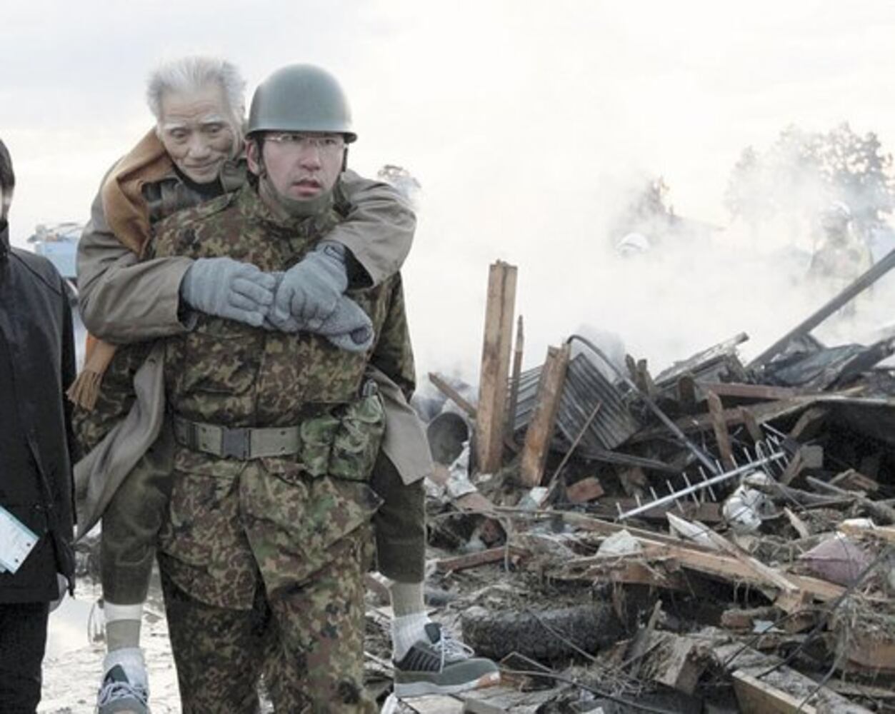 Tsunami devastates Japan