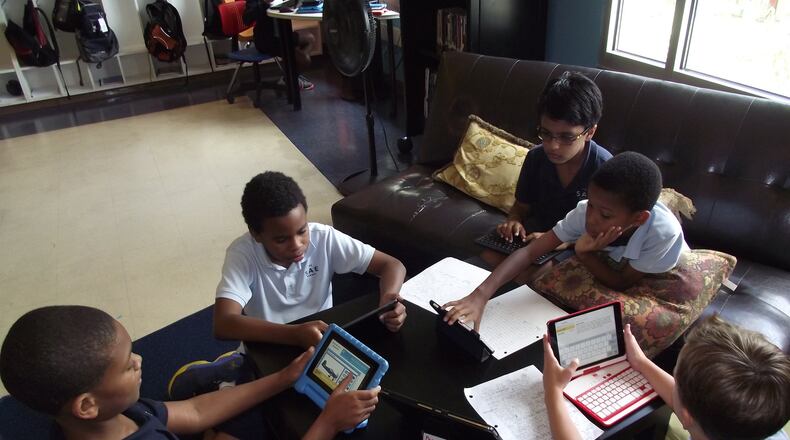 Focus at The SAE School in Mableton is on project-based learning and collaboration in a kid-friendly environment.